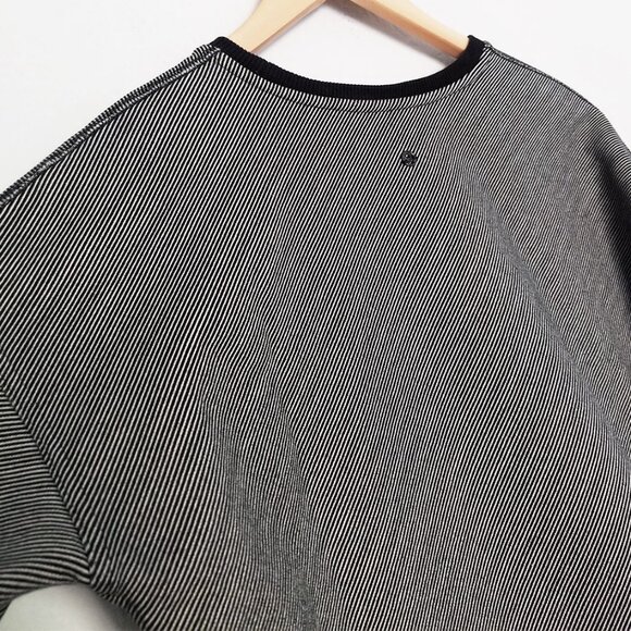 LULULEMON Women's 4 Keep Up Crew Sweatshirt Top Telemark Print Black Mojave Tan - Picture 16 of 16